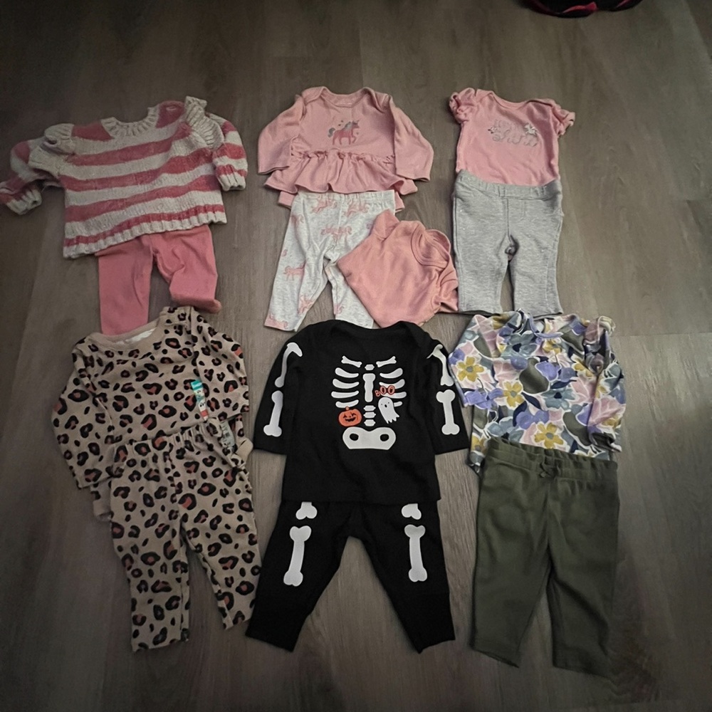 Baby Clothing Bundle with Various Designs
